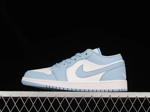 All categories Air Jordan Jordan series basketball shoes Air Jordan 1 Low Z version Air Jordan 1 Low "Aluminum" AJ1 Joe 1 new North Carolina blue DC0774-141